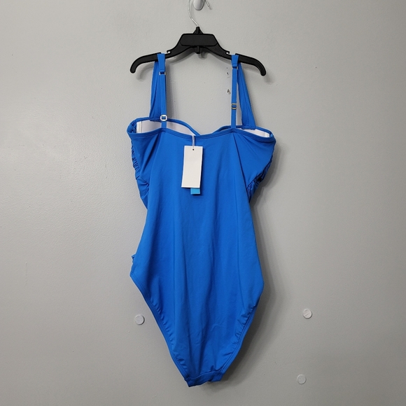 Bleu Rod Beattie Swim Bleu By Rod Beattie Kore Shirred Underwire